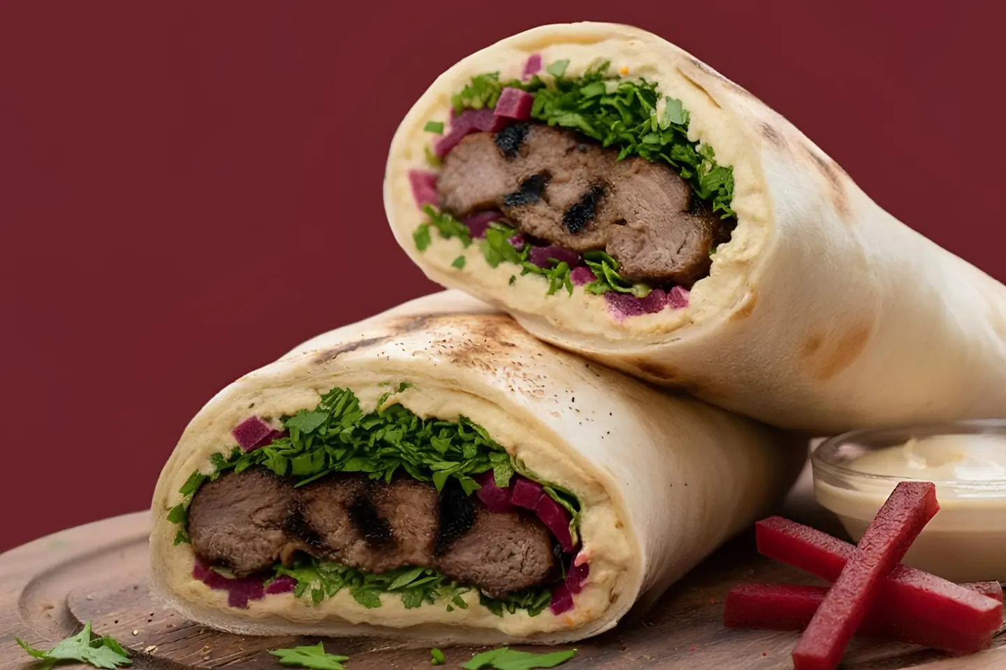 سنادويش كباب لحم غنم - صغير