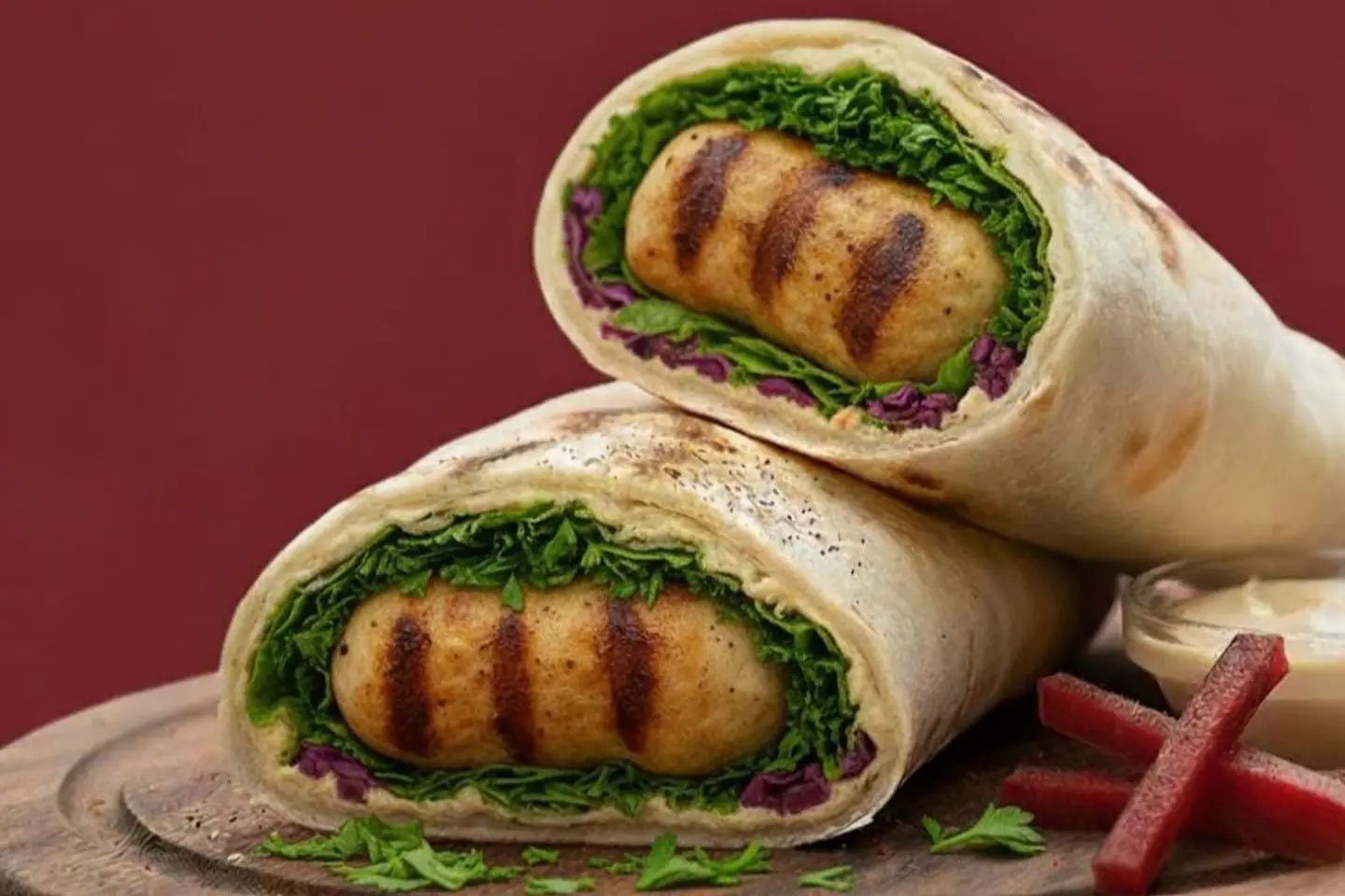 سنادويش كباب دجاج - صغير