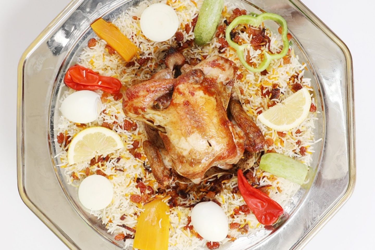 دجاج شواية - حبة دجاج شواية رز شعبي