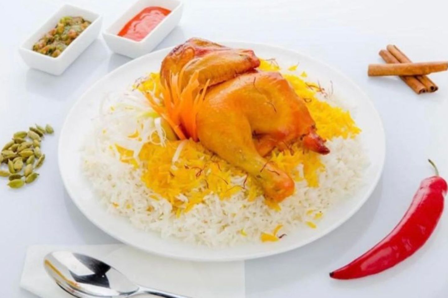 دجاج مندي - حبة دجاج رز بشاور
