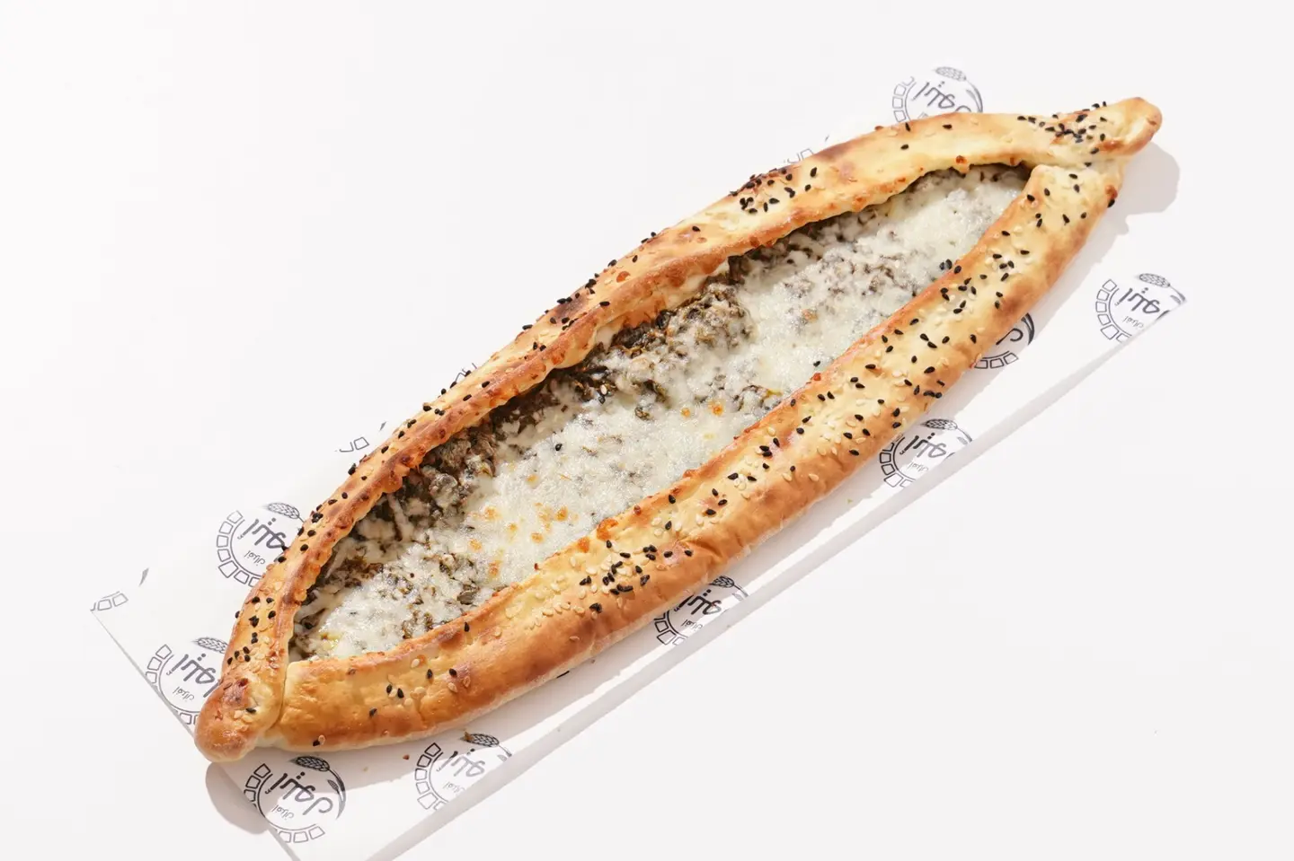 سبانخ مع موزاريلا - صغير