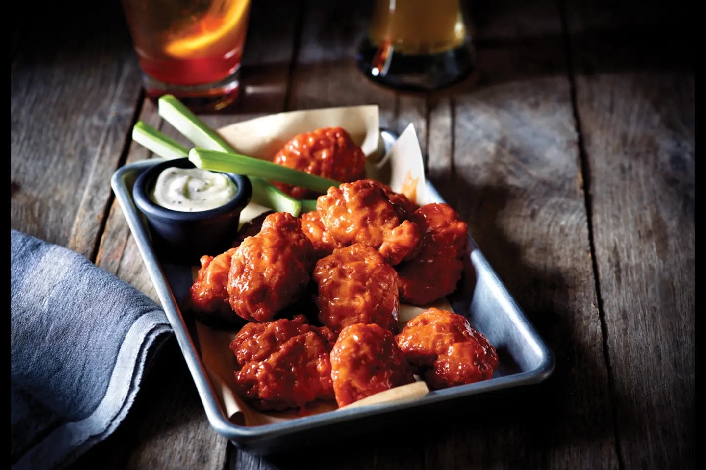 Boneless Chicken Wings - 6 Pieces