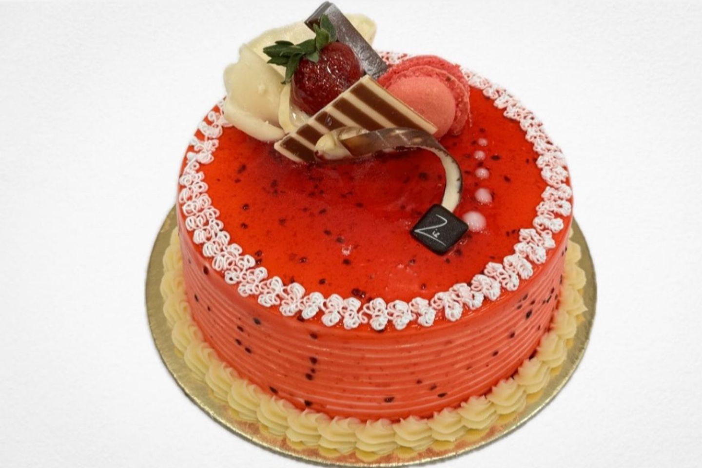 Vanilla Raspberry Tart - Small