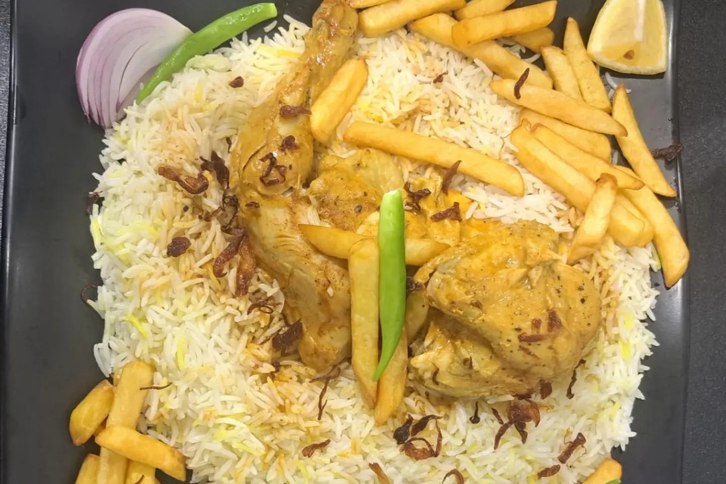 برياني دجاج - حبه كامله