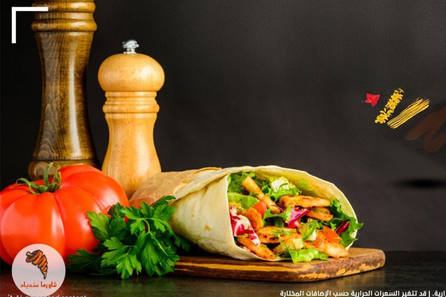 شاورما مكسيكي - صغير