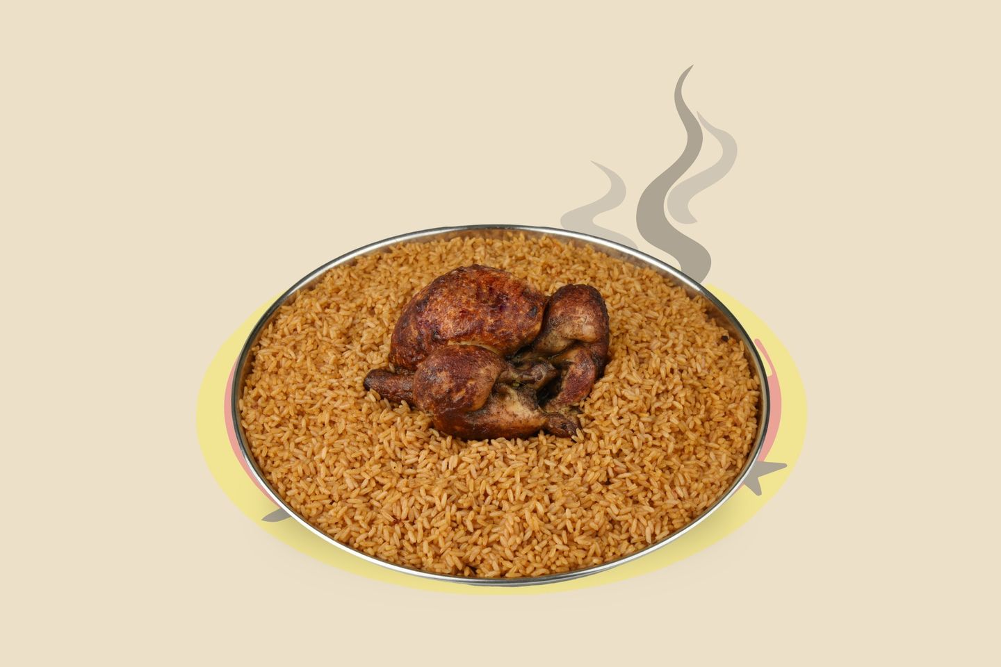 Grill With Rice - Half
