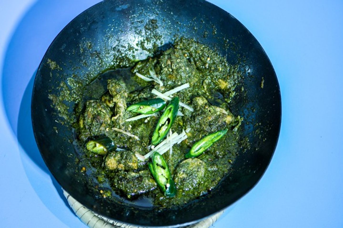 Chicken Karahi Green - Half
