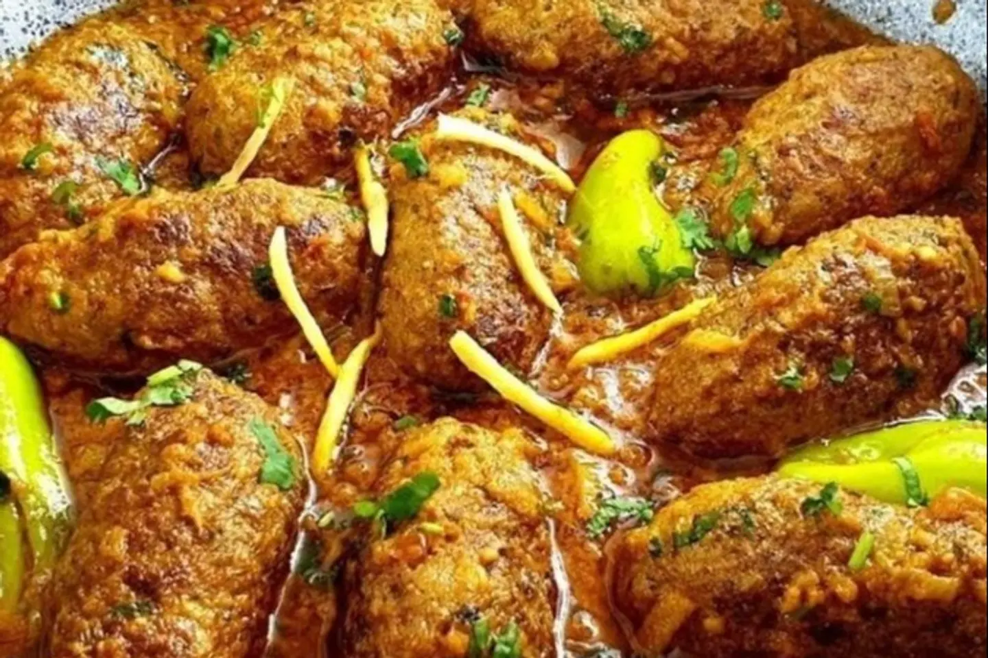 دجاج رشمي كباب كراهي - نصف