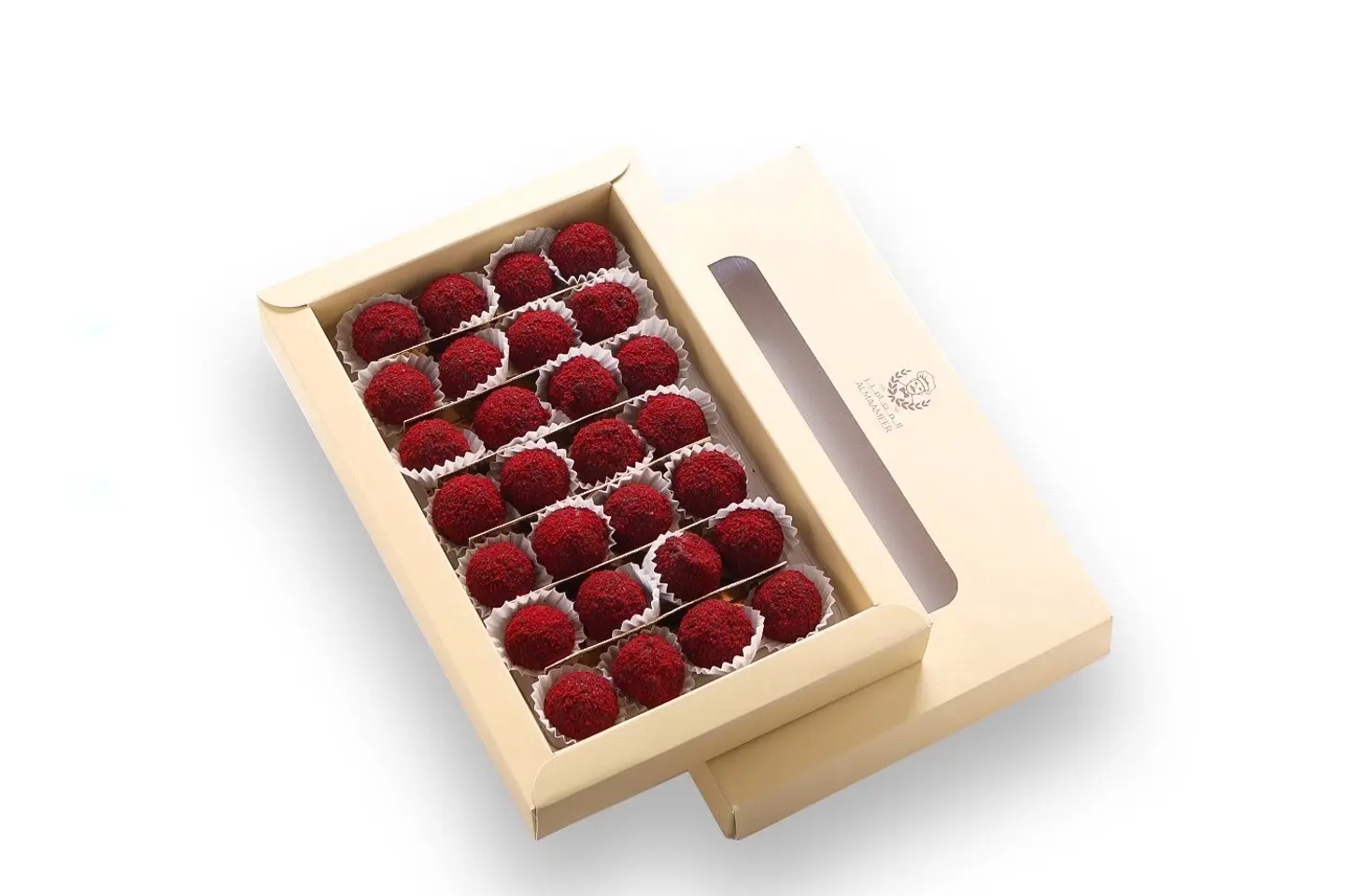 Truffles Red Velvet Box - Medium Box