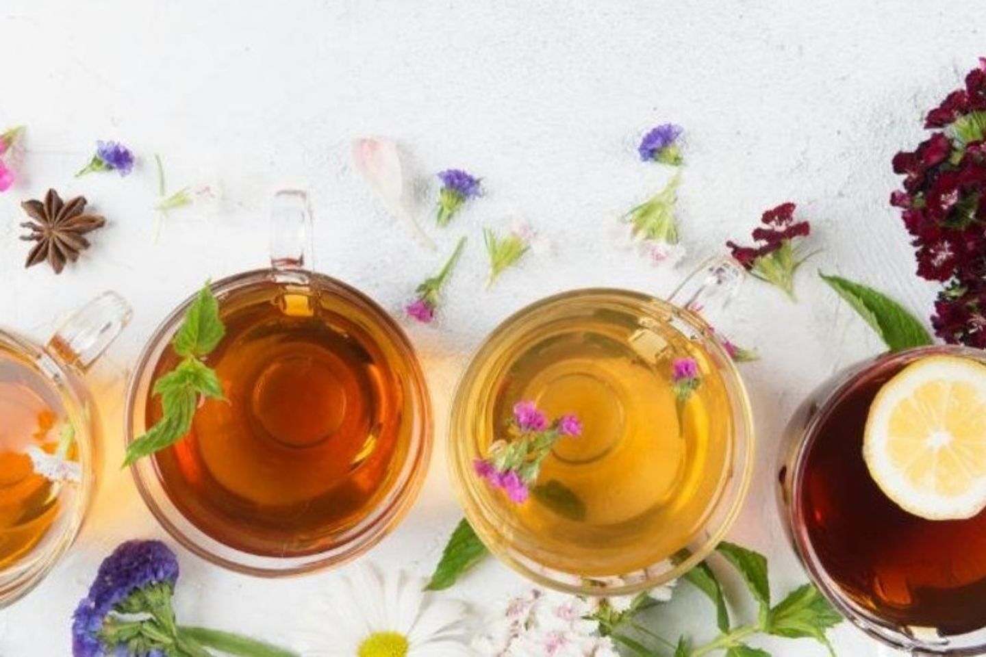 مشروبات ساخنة - جنزبيل ليمون نعناع
