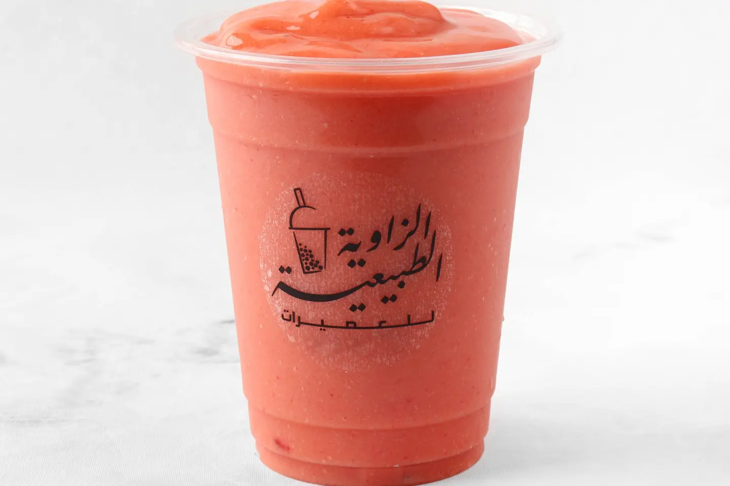 عصير سموثي بطيخ وتوت - وسط
