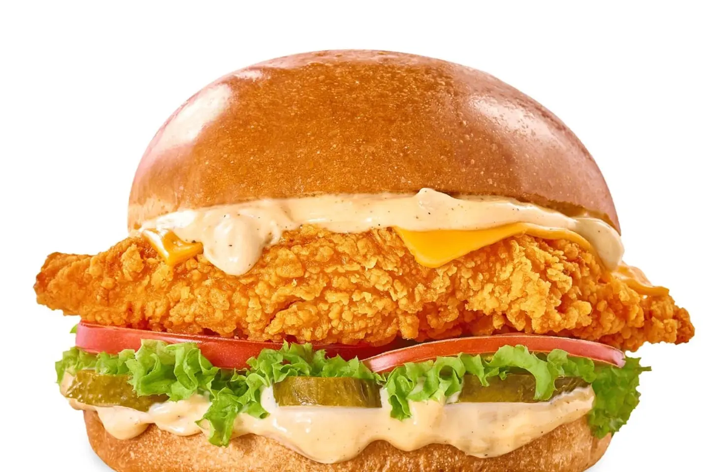 Crunchy Chicken Burger - Burger
