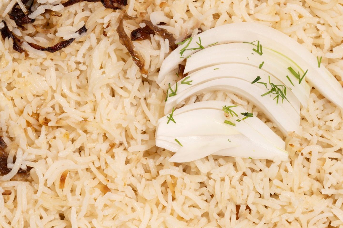 أرز بشاورساده - نص حبة دجاج