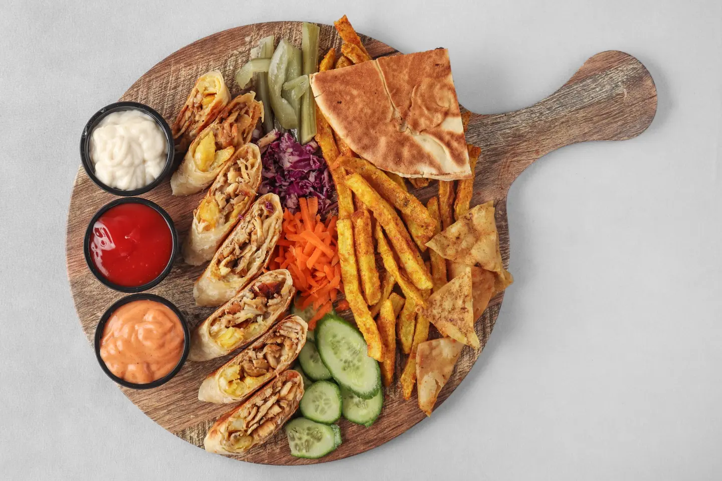 Double Arabic Plate - Chicken