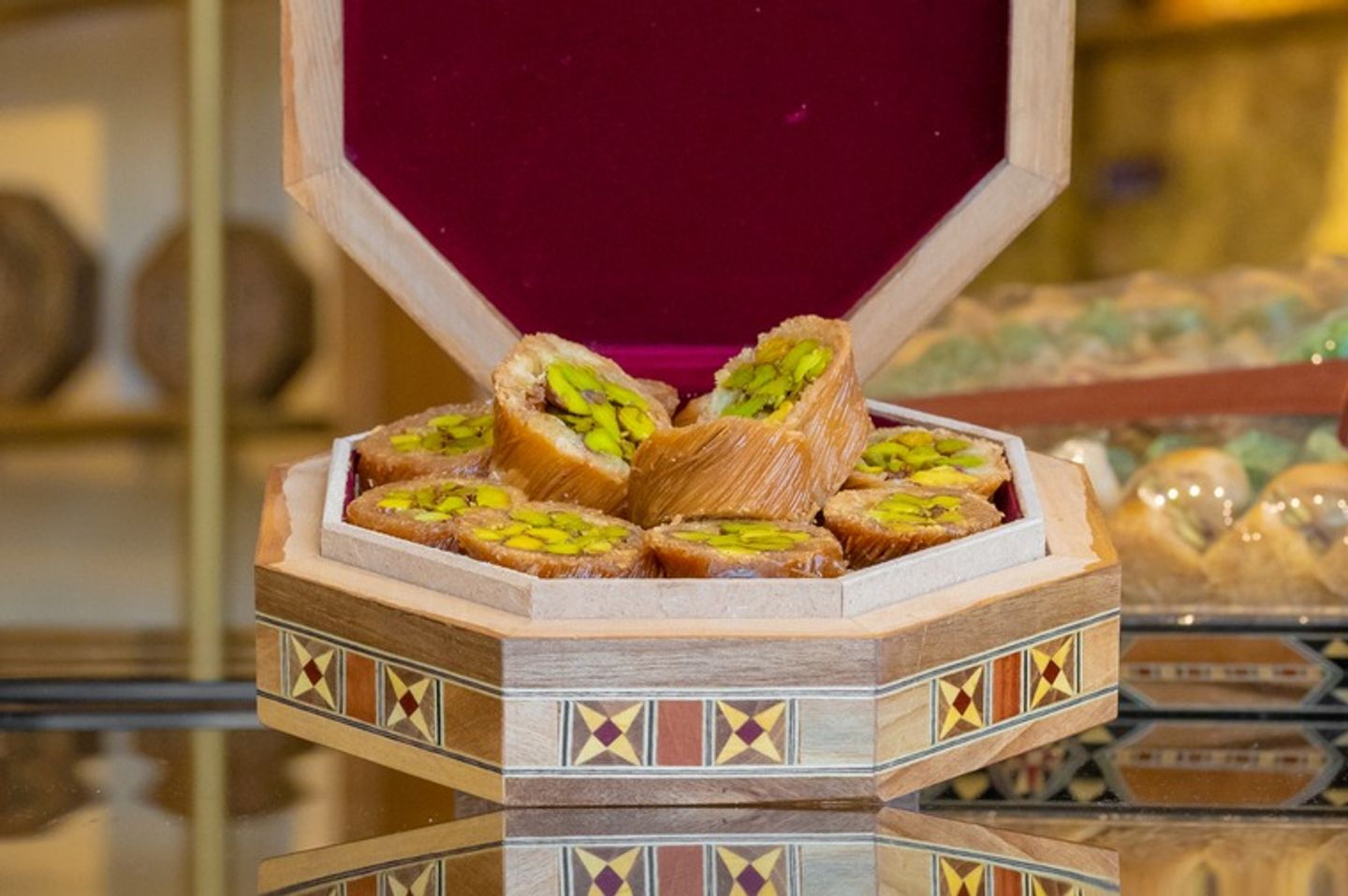 بورمة بالفستق الحلبي - ربع كيلو