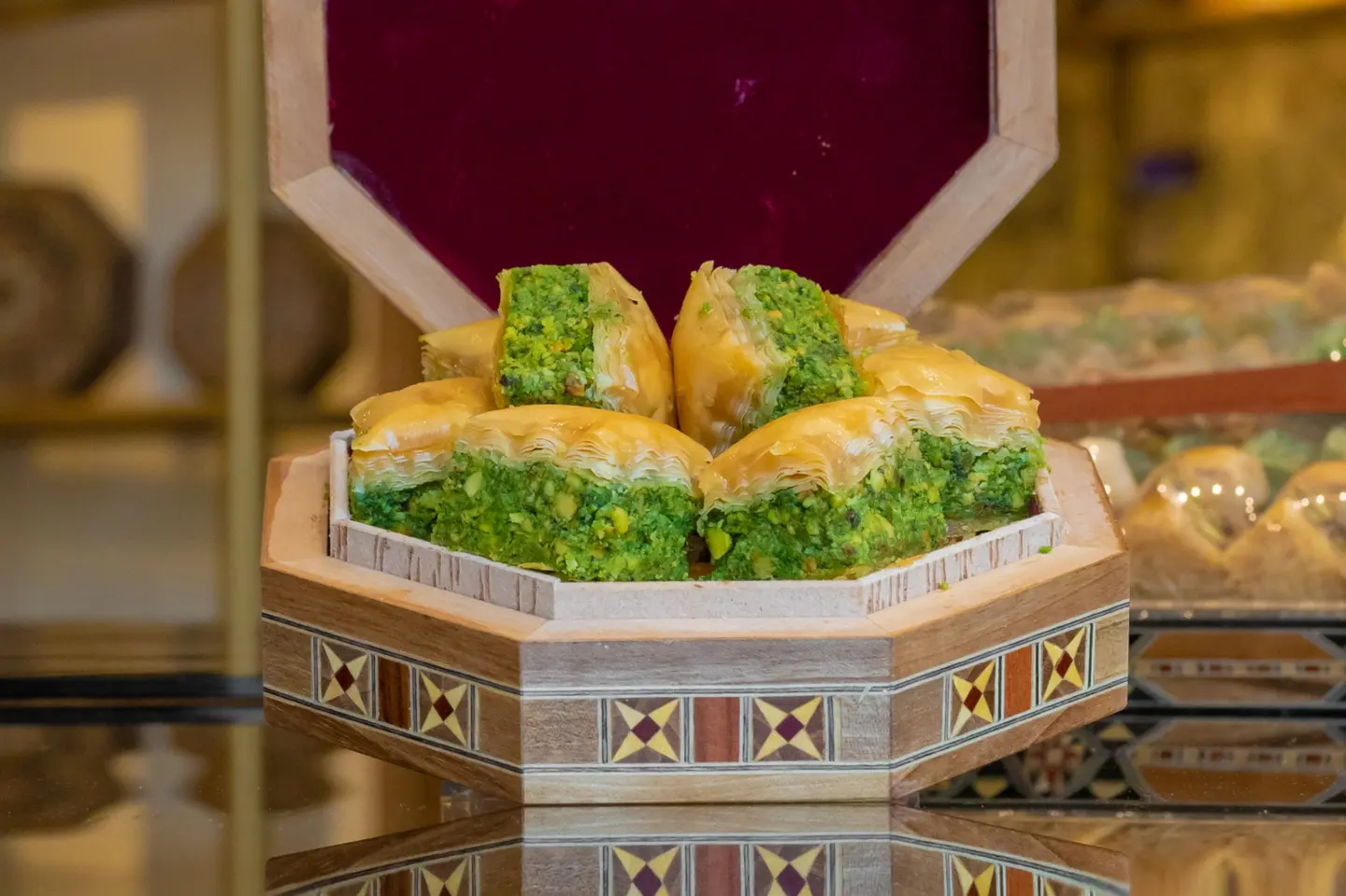 Baklawa Square Pistachio - 250 Grams