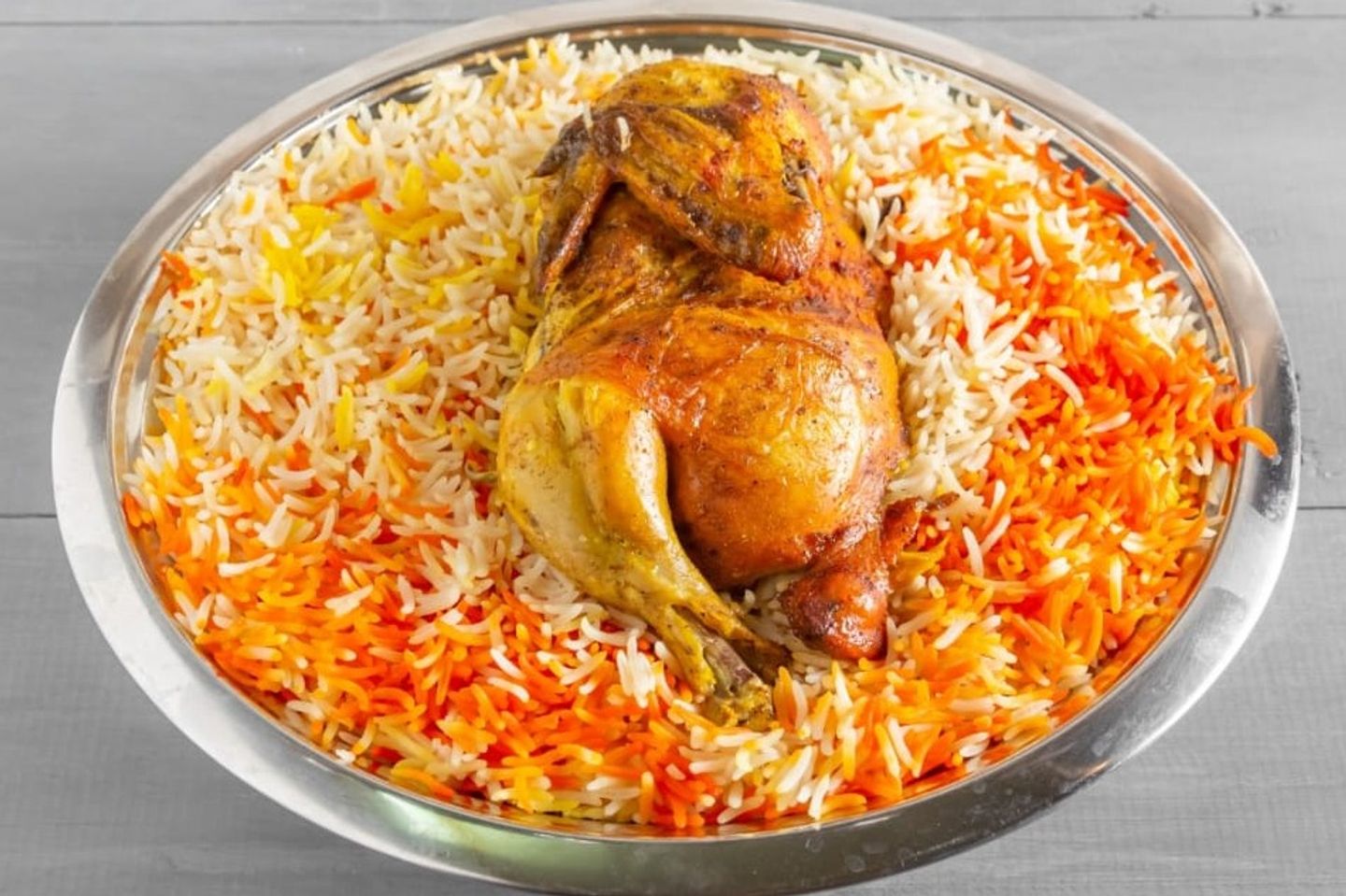 دجاج مندي - ربع دجاجة