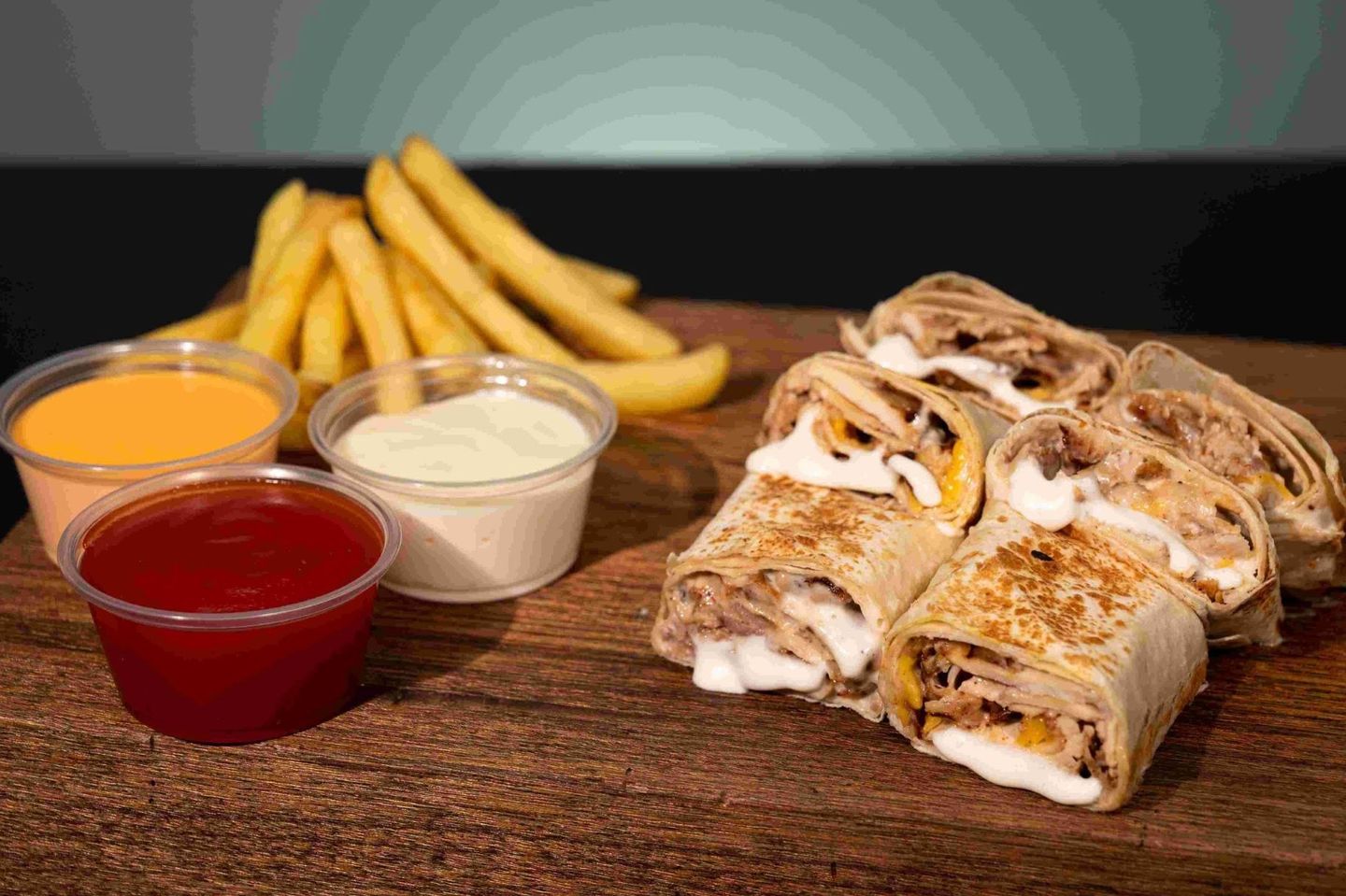 عربي مع بطاطس وصوص - حراق