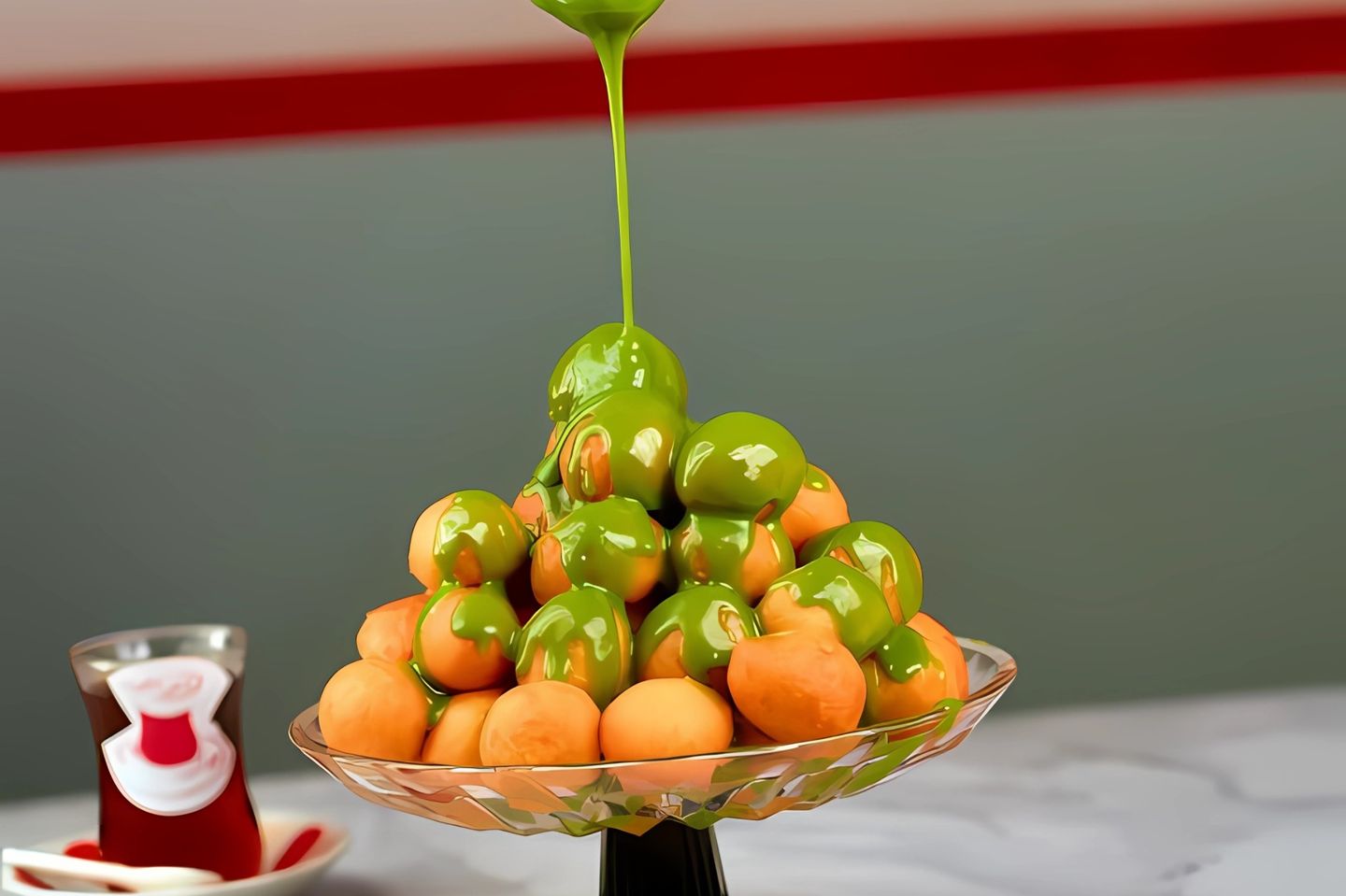 Pistachio Luqaimat - Medium Size