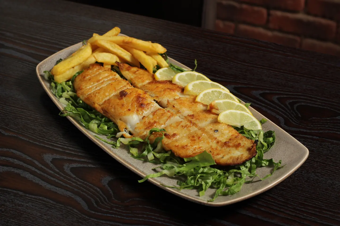 سمك مشوي  - صغير