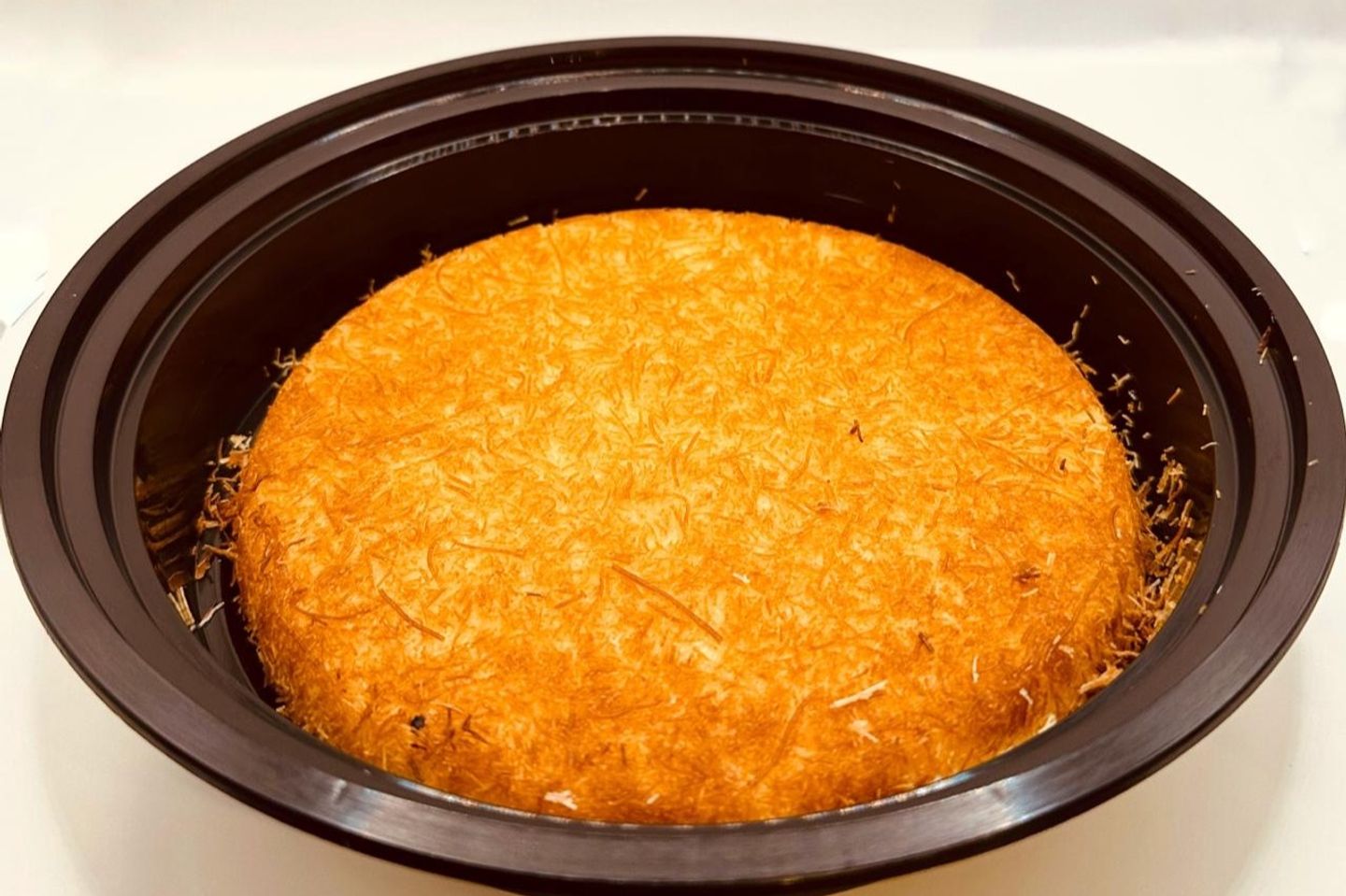 كنافة ليف قشطة - كنافة قشطة