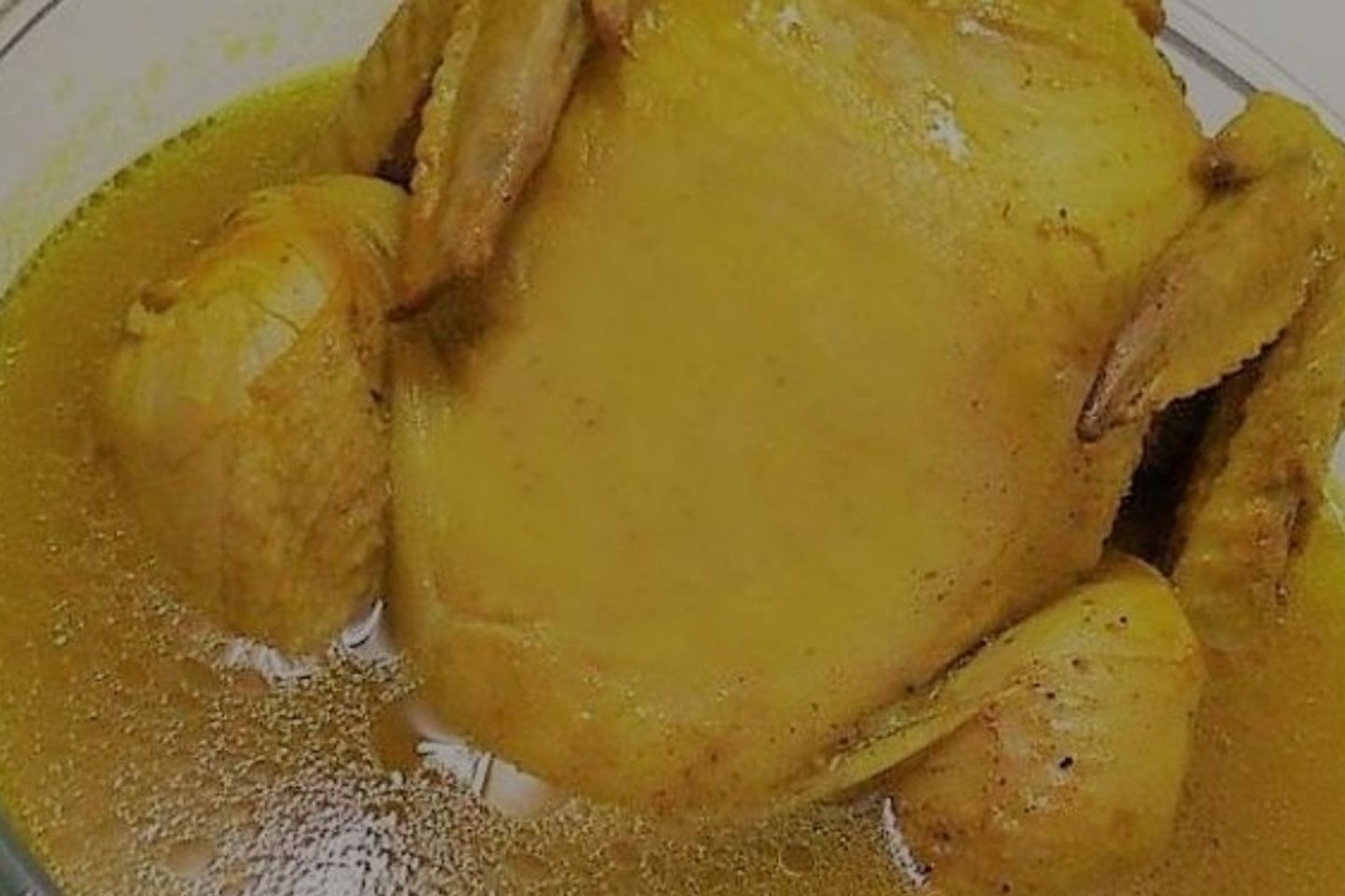 دجاج مسلوق - نصف دجاجة