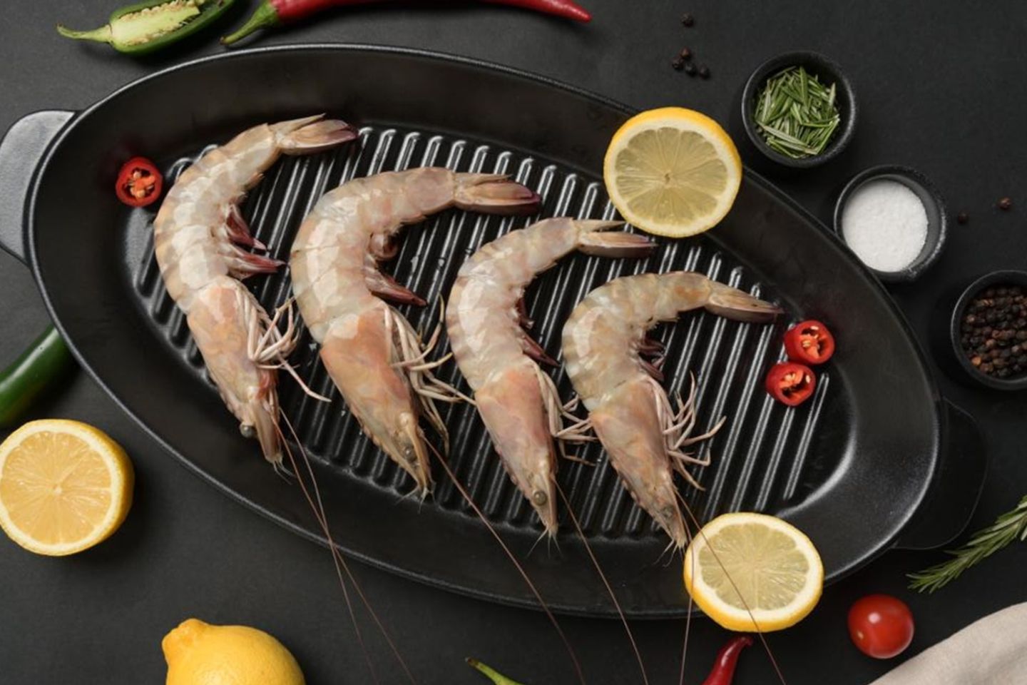 Grilled Jumbo Shrimp - Quarter Kilo