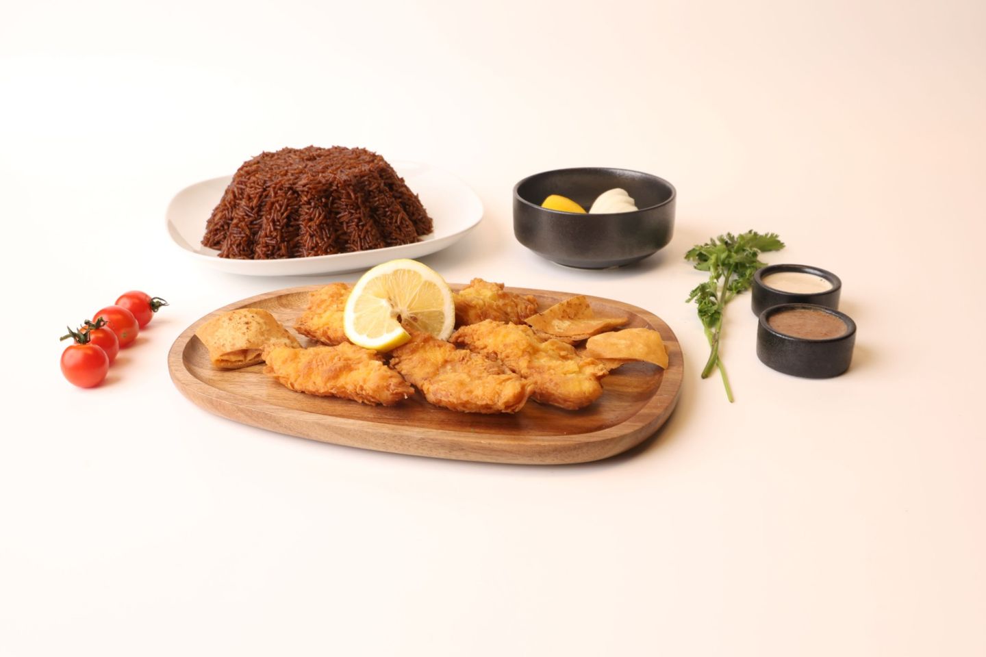 Fillet Fish Meal - Fried