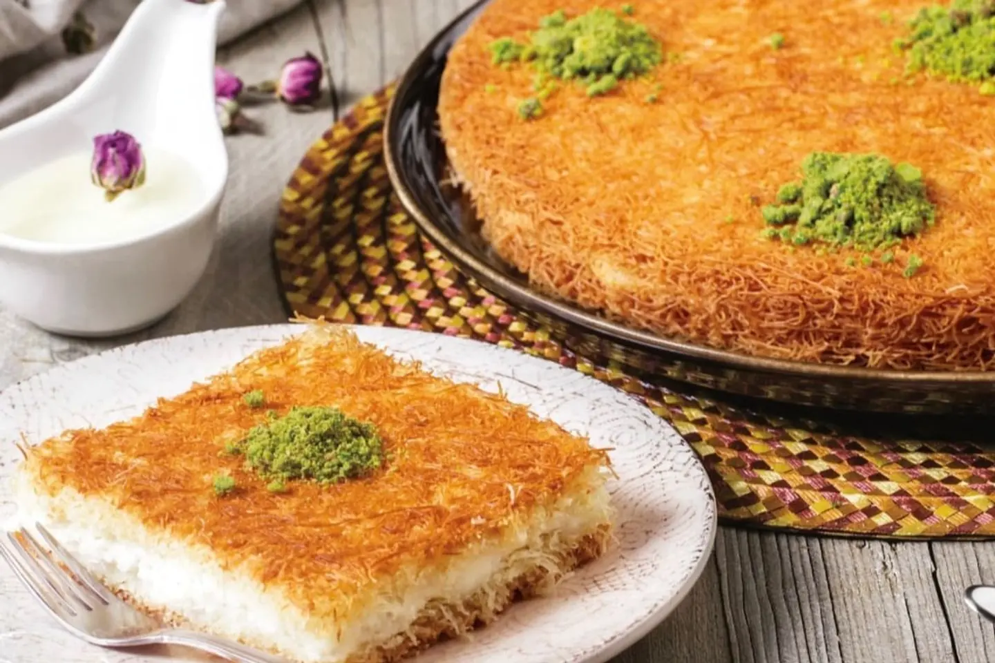 كنافة ست الكل جبنة - وسط