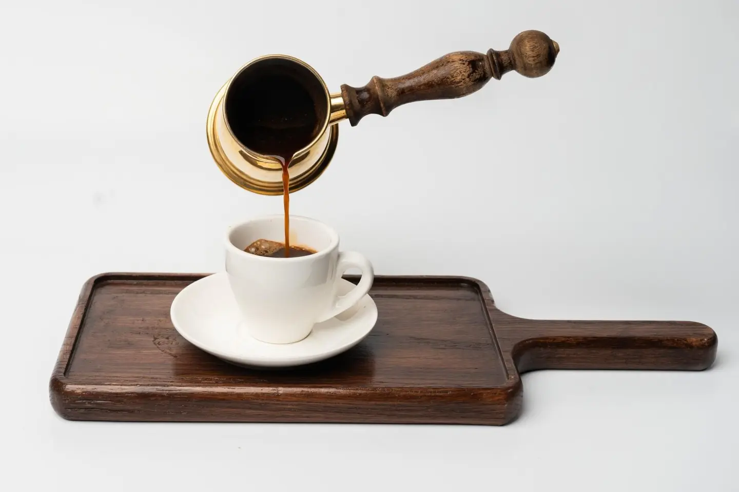 قهوة تركي بالهيل - صغير