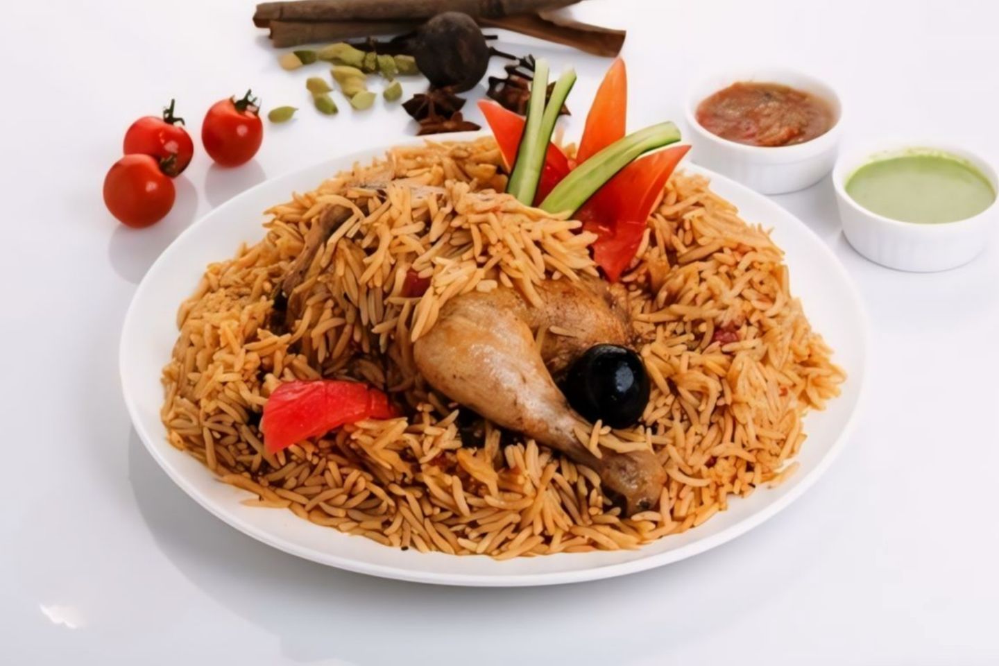 دجاج مضغوط - نص حبة دجاج