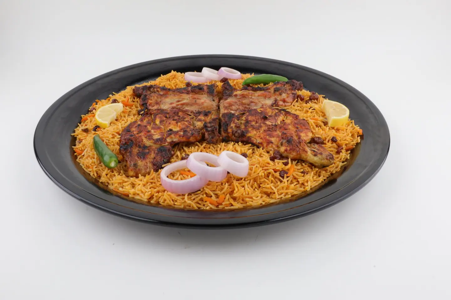 دجاج  فحم بخاري - نص
