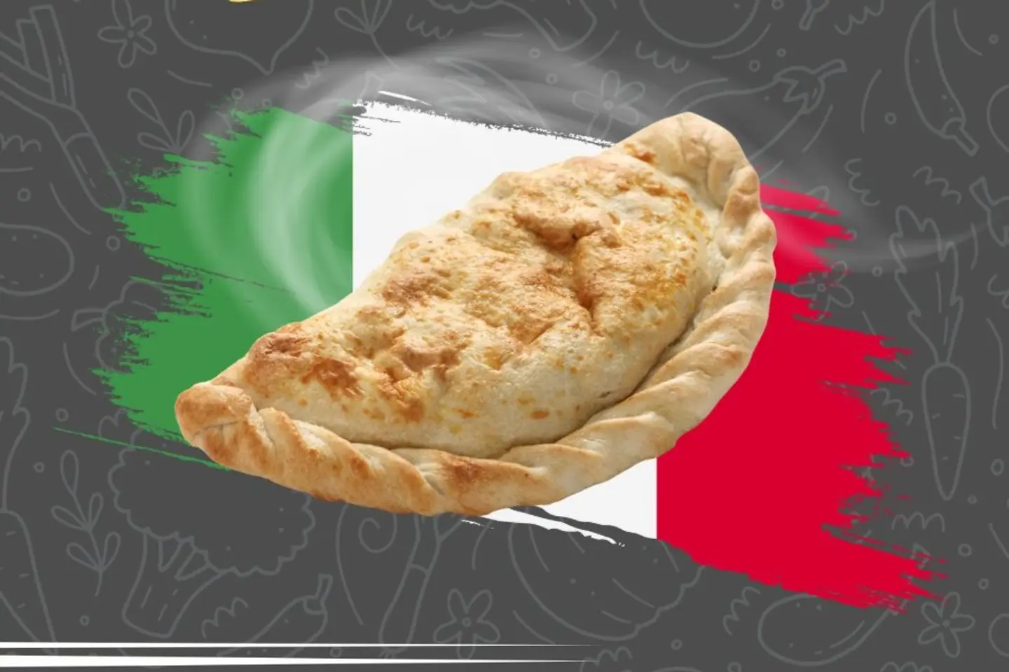 The Calzone - Vege And Meet Calzone