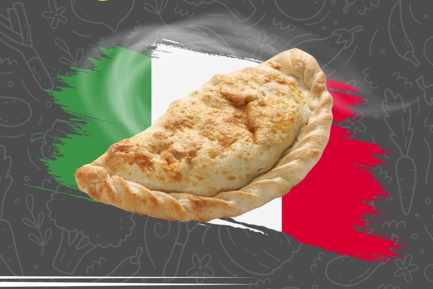 The Calzone - Vege And Meet Calzone