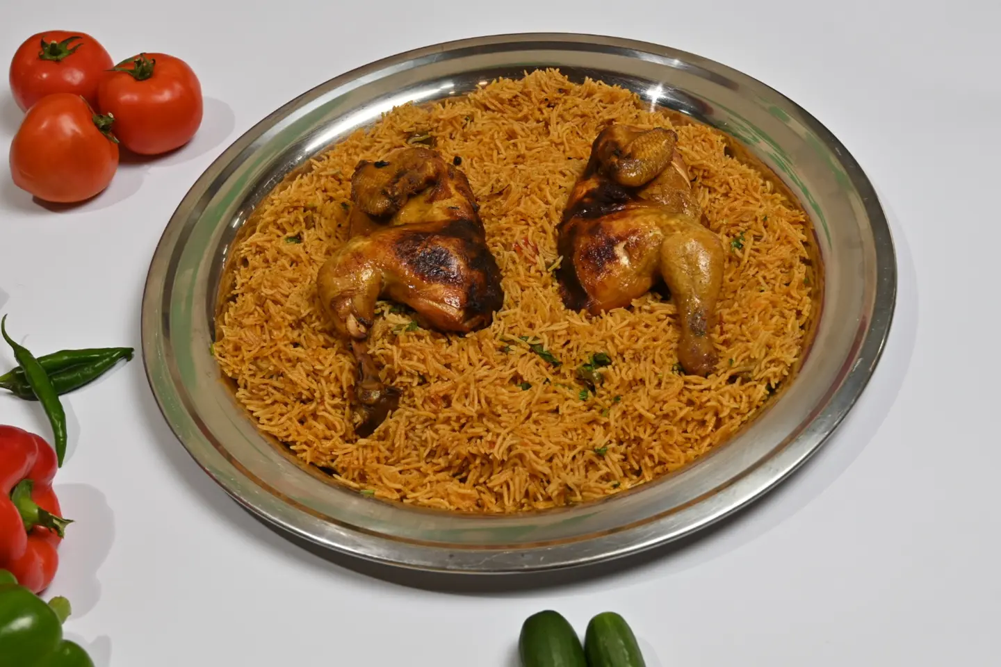 كبسة  - ربع دجاجة