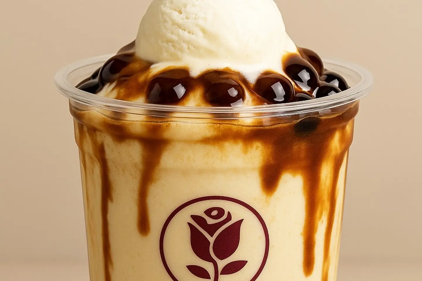 Brown Sugar Boba Ice Cream - Large