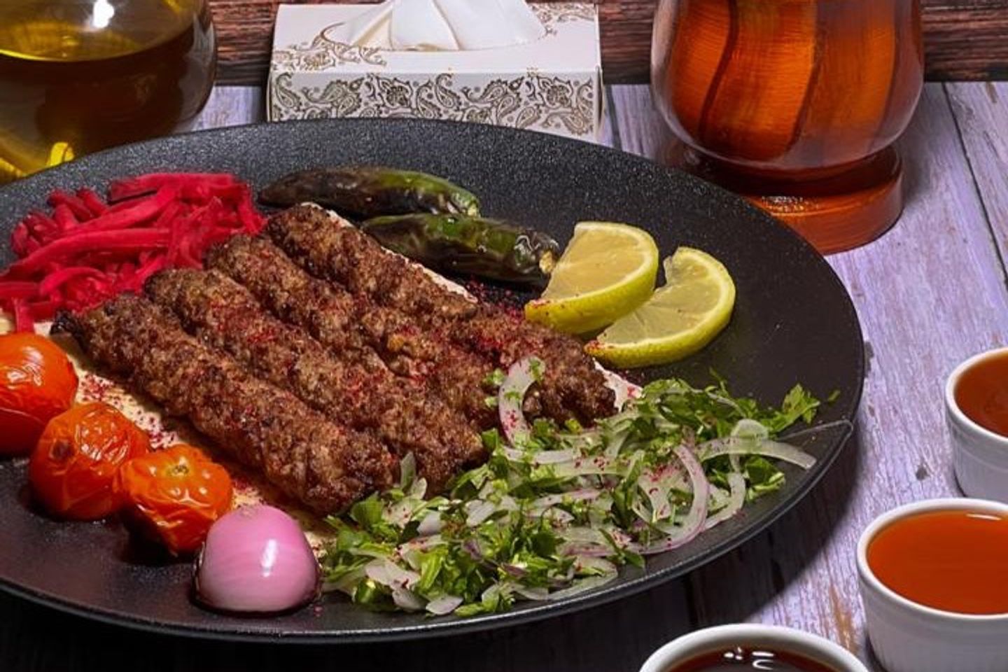 Spicy Kebab - One Person