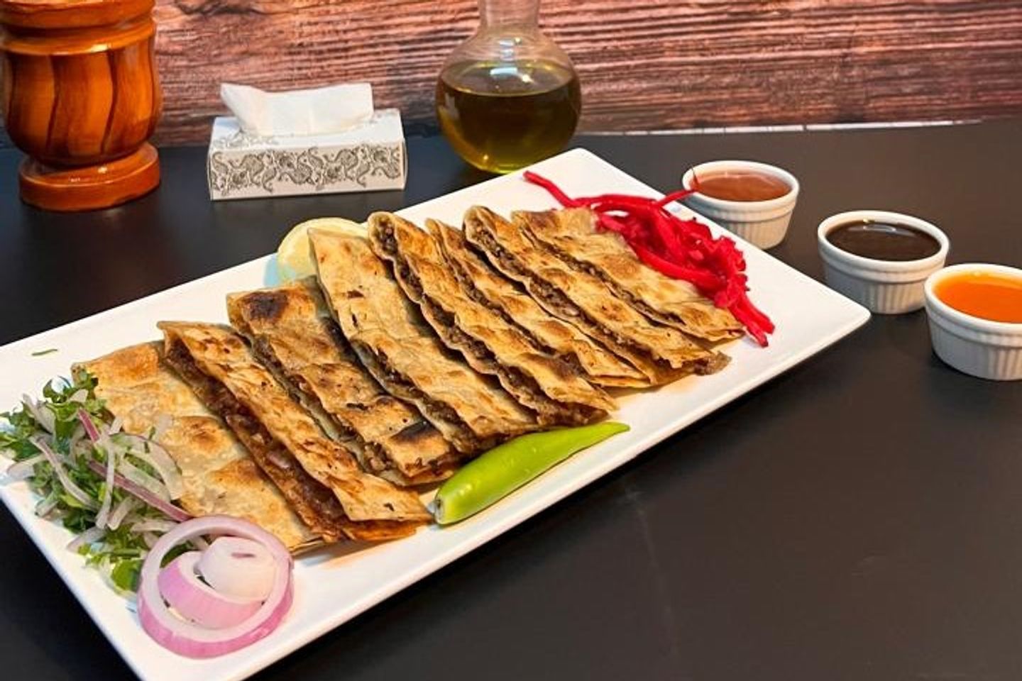 Chicken Arayes - One Person