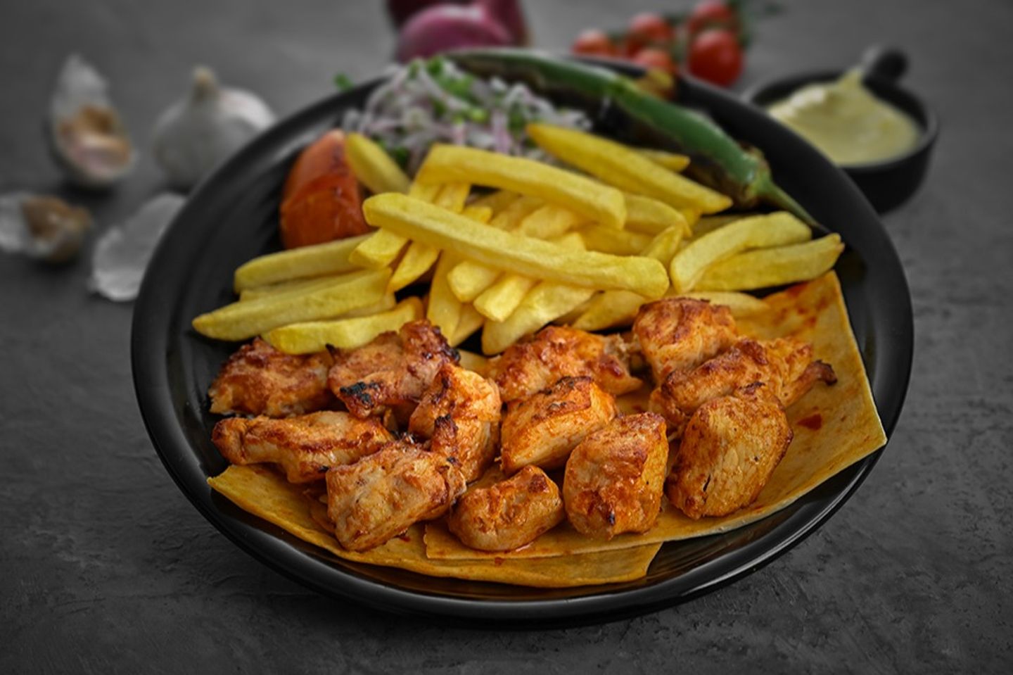 Shish Tawouk - Dish