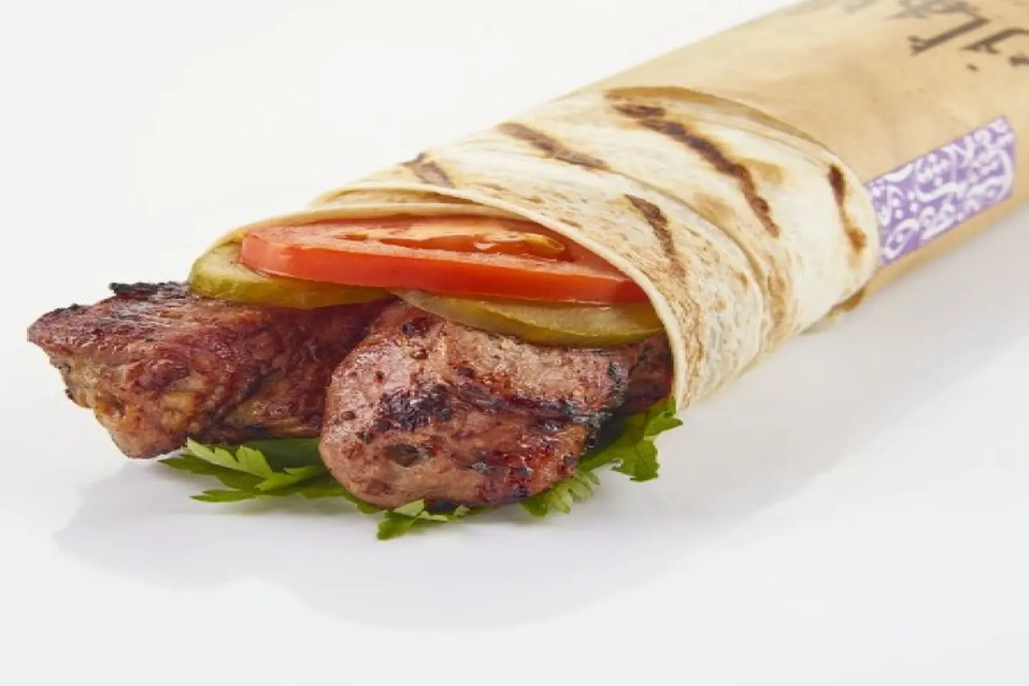 ساندويتش مشاوي خبز عراقي - ساندويتش مشاوي خبز عراقي-كباب لحم