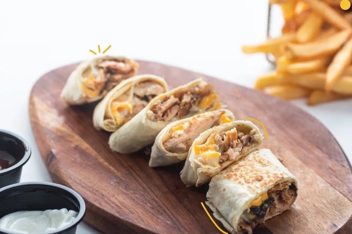 شاورما عربي صغير -  عربي صغير -مع جبنة