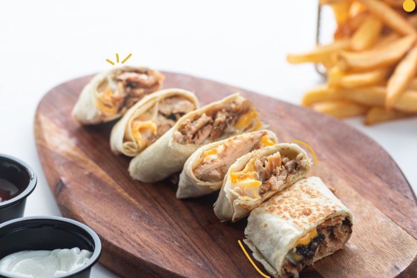 شاورما عربي صغير -  عربي صغير -مع جبنة