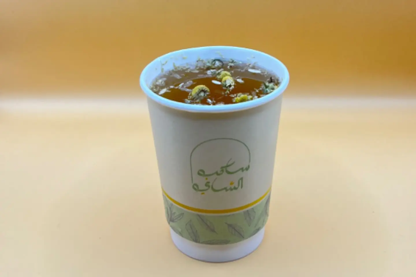 بابونج  - كوب ورق