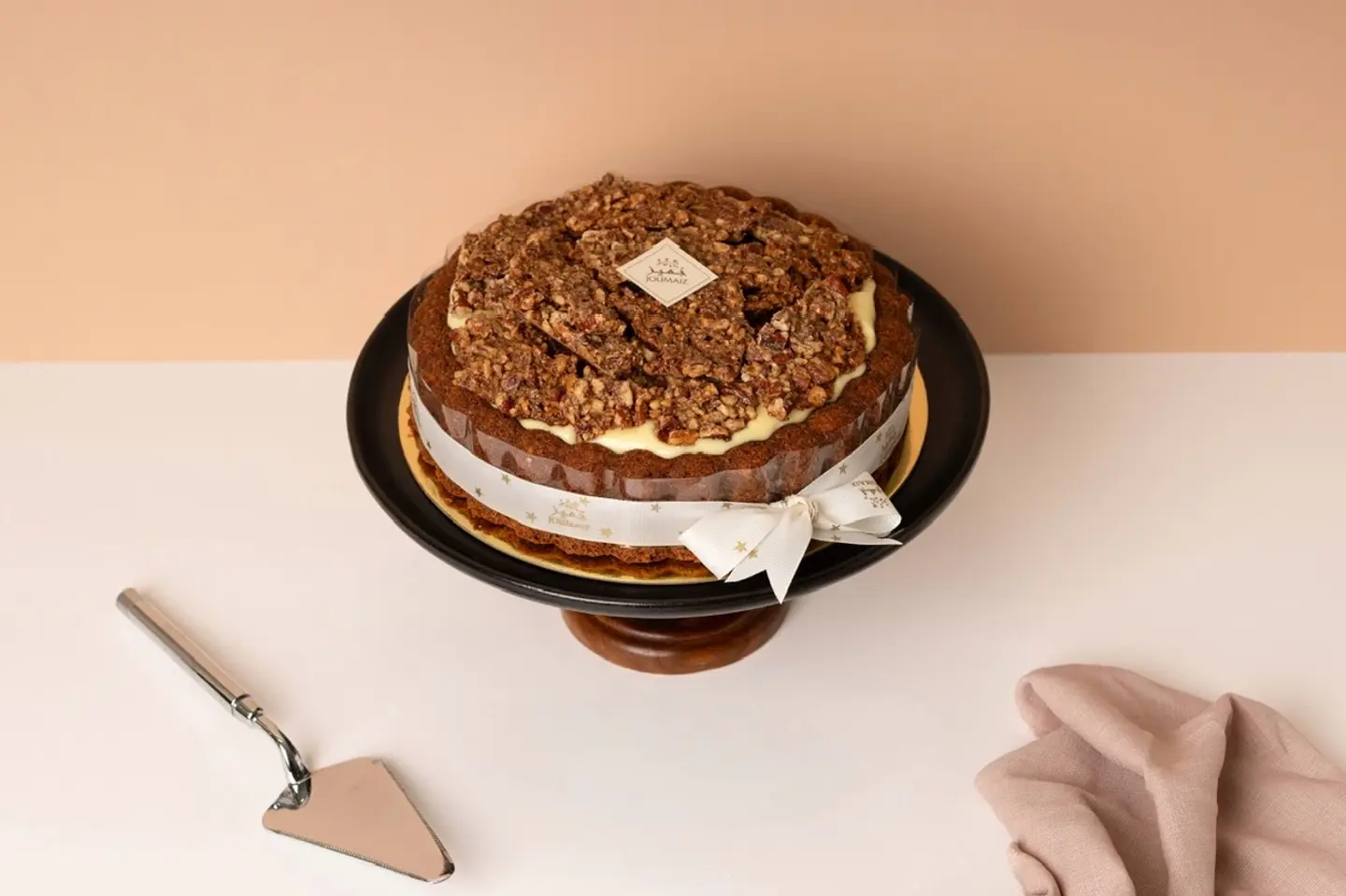 Carrot Cake With Pecans - One Whole Piece Makes 6/8 Servings