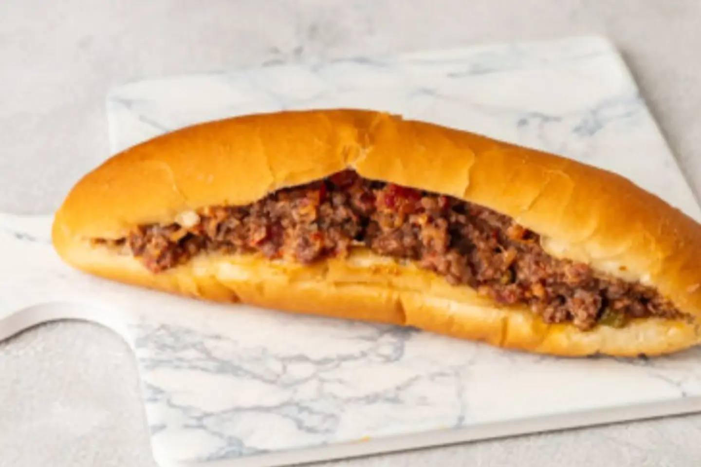 Minced Meat With Cheese - Samoli Bread