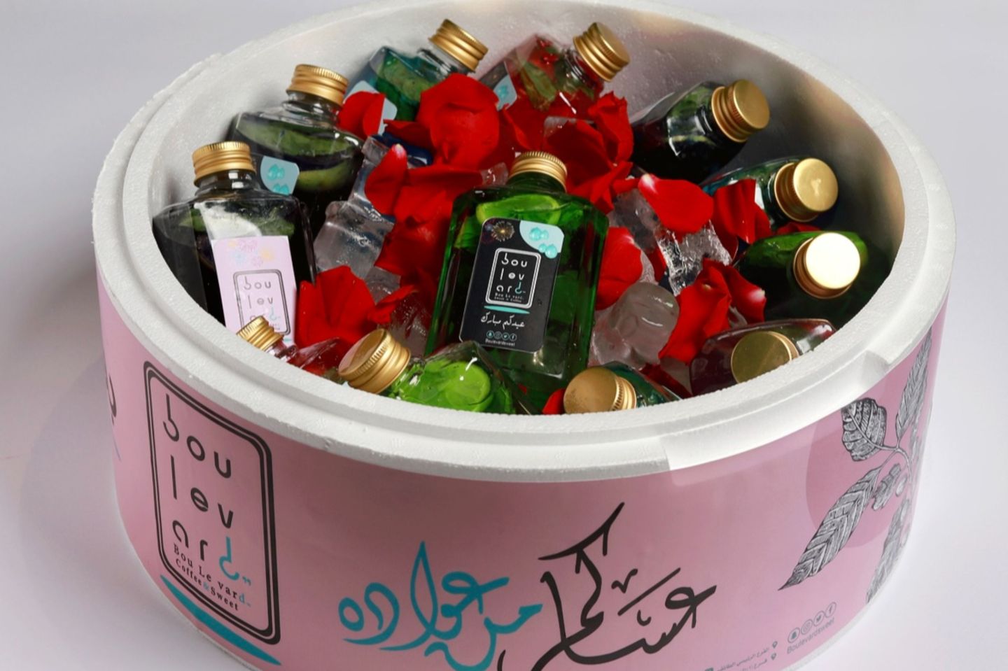 بوكس الموهيتو المشكل الرائع المنعش - عدد ثمانية عبوات فاخرة
