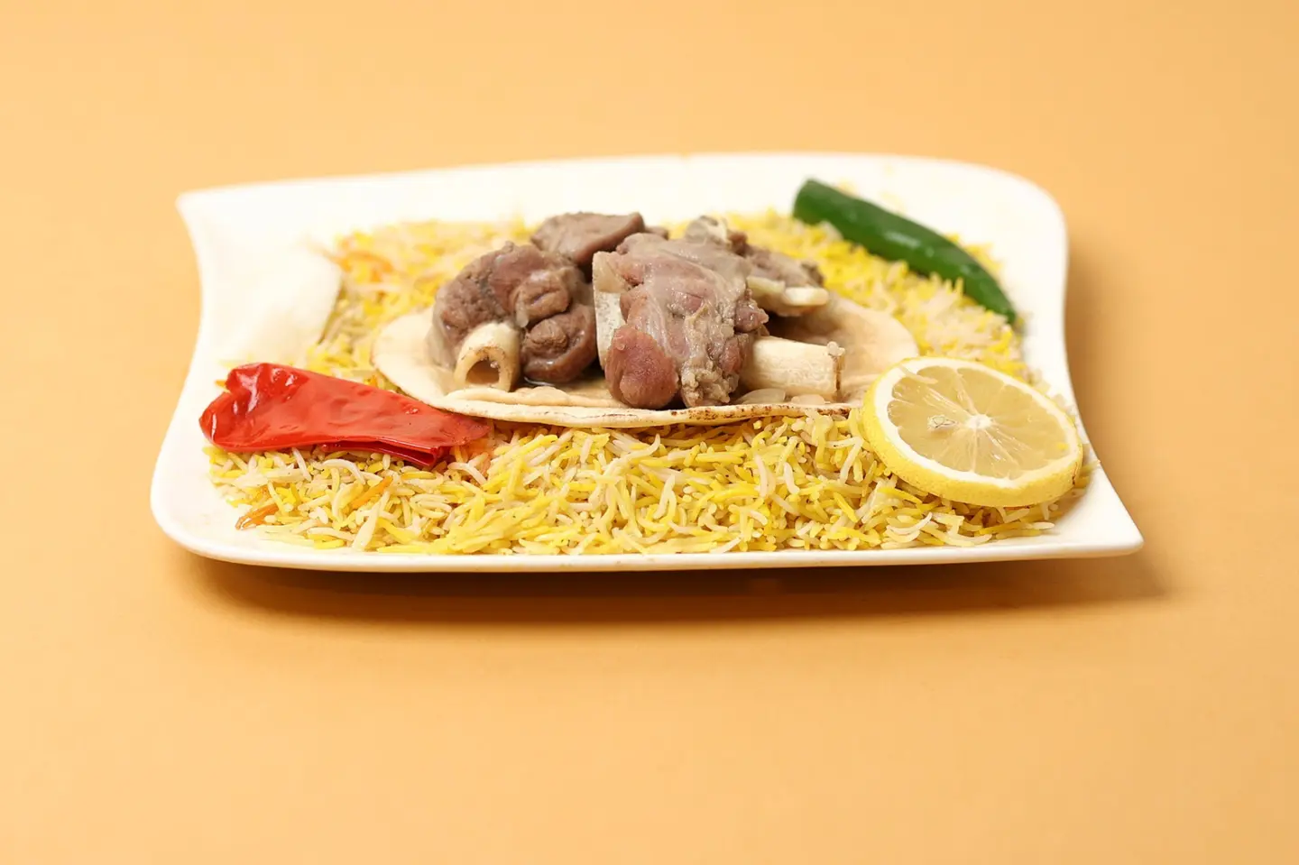لحم مكموت  - لحم مكموت -لحم مكموت مع رز بخاري