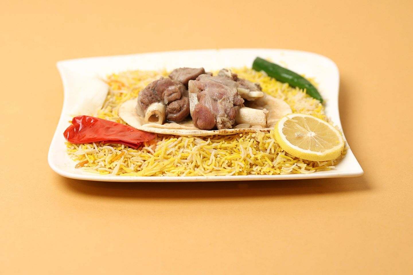 لحم مكموت  - لحم مكموت -لحم مكموت مع رز بخاري