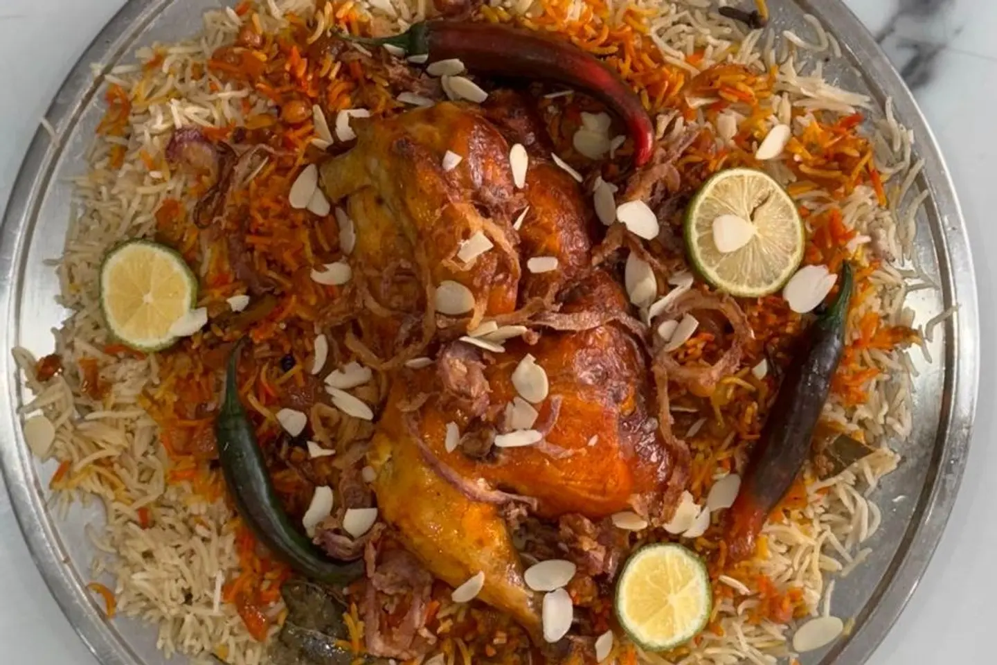 برياني - برياني-ربع دجاجة