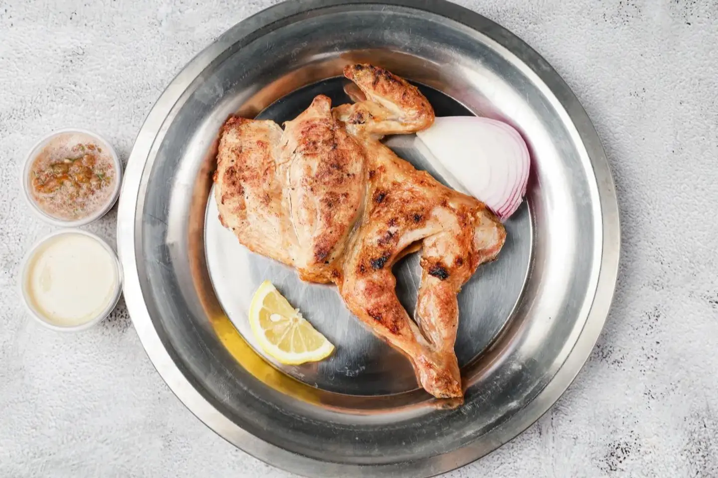 Without Rice Chicken Madhbi - Half A Chicken